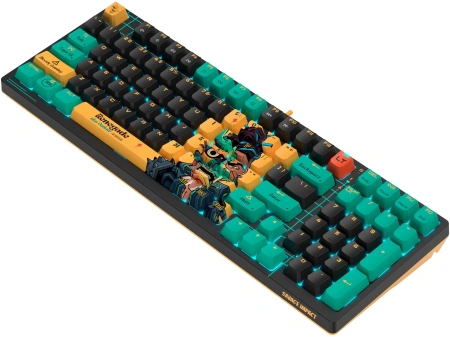 Клавиатура A4Tech Bloody AT98 Renegade механическая черный/зеленый USB for gamer LED (AT98)