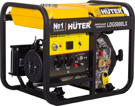 Генератор Huter LDG 5000LX 3.3кВт