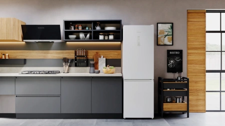 Холодильник Hotpoint HT 5180 W 2-хкамерн. белый/серебристый (869892400310)