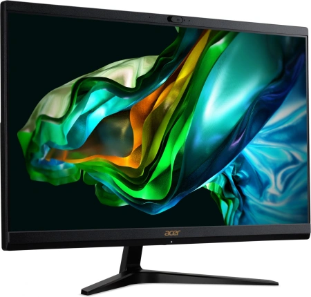 Моноблок Acer Aspire C22-1800 21.5" Full HD i3 1305U (1.6) 8Gb SSD512Gb UHDG CR Eshell GbitEth WiFi BT 65W клавиатура мышь Cam черный 1920x1080