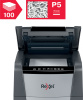 Шредер Rexel Optimum AutoFeed 100M черный с автоподачей (секр.P-5) фрагменты 100лист. 34лтр. скрепки скобы пл.карты
