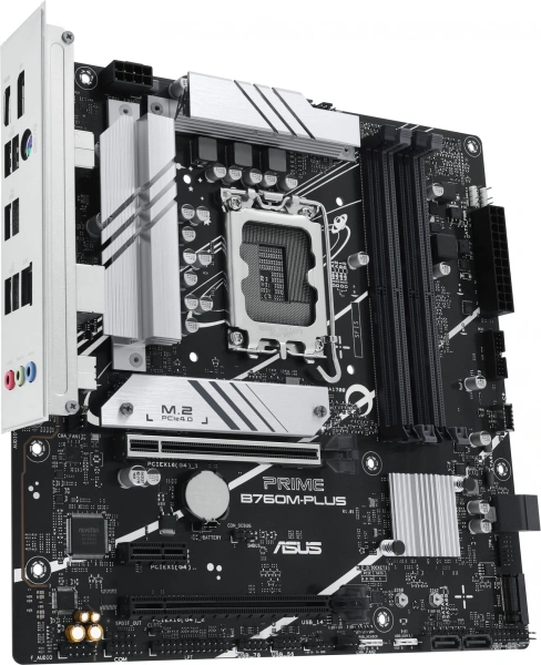 Материнская плата Asus PRIME B760M-PLUS Soc-1700 Intel B760 4xDDR5 mATX AC`97 8ch(7.1) 2.5Gg RAID+HD