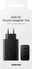 Сетевое зар./устр. Samsung EP-T6530 65W 3A (PD) USB/2xUSB Type-C для Samsung черный (EP-T6530NBEGEU)