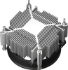 Устройство охлаждения(кулер) PcCooler R95S-I Soc-1200/1700/1851 серебристый/черный 4-pin 31.1dB Al 95W 360gr Ret (R95S-XXNIXX-CL)