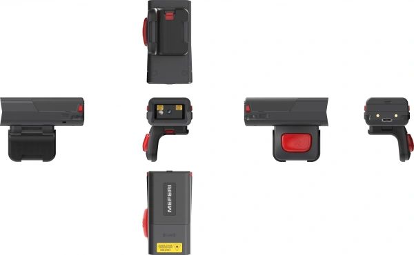 Сканер штрих-кода Meferi MS300R 1D/2D черный (MS300R-WS2ANSST)
