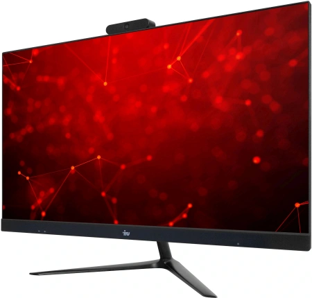 Моноблок IRU Агат 315 27" QHD i5 10400 (2.9) 16Gb SSD512Gb UHDG 630 Free DOS GbitEth WiFi BT 120W клавиатура мышь Cam черный 2560x1440
