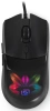 Мышь Оклик 714GM черный оптическая (3200dpi) USB (7but)