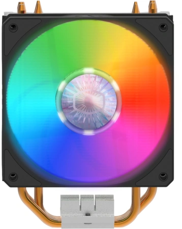 Устройство охлаждения(кулер) Cooler Master Hyper 212 ARGB ARGB Soc-AM5/AM4/1200/1700/1851 черный 4-pin 9-31dB Al+Cu 150W 465gr Ret (RR-2V2L-18PA-R1)