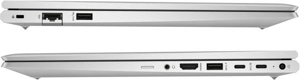 Ноутбук HP ProBook 450 G10 Core i5 1334U 16Gb SSD512Gb Intel Iris Xe graphics 15.6" IPS FHD (1920x1080) Windows 11 Pro 64 silver WiFi BT Cam (9C4H1UT)