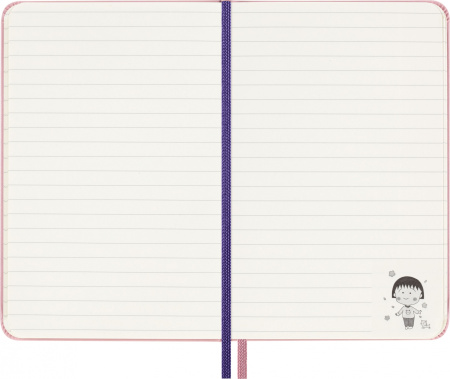 Блокнот Moleskine LE SAKURA Pocket 90x140мм обложка текстиль 160стр. линейка Momoko Sakura