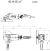 Углошлифовальная машина Metabo WE 24-230 MVT 2400Вт 6600об/мин рез.шпин.:M14 d=230мм (606469000)
