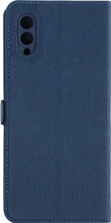 Чехол (флип-кейс) DF для Samsung Galaxy A02 sFlip-85 синий (DF SFLIP-85 (BLUE))
