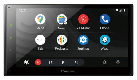 Автомагнитола Pioneer DMH-A4450BT 2DIN 4x50Вт DSP 6.8" 3 ПДУ RDS