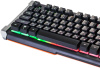 Клавиатура Оклик 717G BLACK DEATH черный/серый USB Multimedia for gamer LED