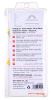 Набор линеек Deli EH649 пластик дл.15см ассорти компл.:лин.15см./треуг.2шт пластиковый пакет с европодв.