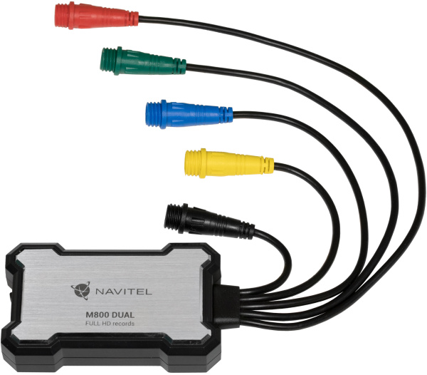 Видеорегистратор Navitel M800 DUAL Moto черный 1080x1920 1080p 130гр. GPS MSTAR 8339DN