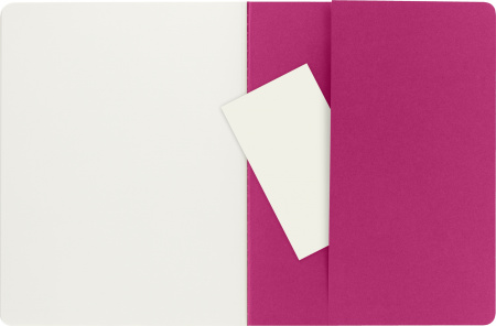 Блокнот Moleskine CAHIER JOURNAL CH023D17 XLarge 190х250мм обложка картон 120стр. нелинованный розовый неон (3шт)