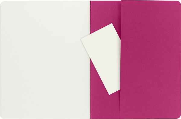 Блокнот Moleskine CAHIER JOURNAL CH023D17 XLarge 190х250мм обложка картон 120стр. нелинованный розовый неон (3шт)