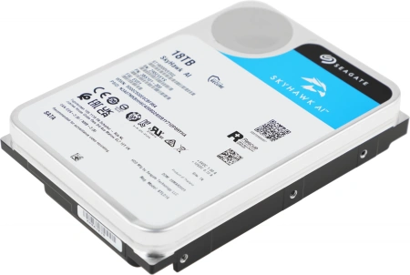 Жесткий диск Seagate SATA-III 18Tb ST18000VE002 Surveillance SkyHawkAI (7200rpm) 256Mb 3.5"