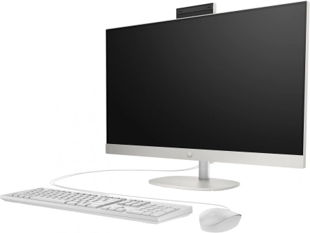 Моноблок HP 24-cr0008l 23.8" Full HD Touch i7 1355U (1.7) 16Gb SSD512Gb Iris Xe Free DOS GbitEth WiFi BT 90W клавиатура мышь Cam белый 1920x1080