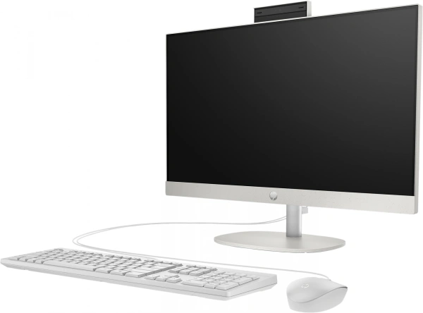Моноблок HP ProOne 240 G10 23.8" Full HD i5 1335U (1.3) 8Gb SSD512Gb UHDG Free DOS GbitEth WiFi BT 90W клавиатура мышь Cam белый 1920x1080