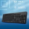 Клавиатура Оклик 305M черный USB Multimedia (1659987)