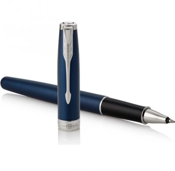 Ручка роллер Parker Sonnet Core T539 (CW1931535) LaqBlue CT F черн. черн. подар.кор.