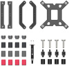 Устройство охлаждения(кулер) ID-Cooling Frozn A610 Soc-AM5/AM4/1151/1200/2066/1700 4-pin 29.85dB Al+