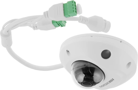 Видеокамера IP Hikvision DS-2CD2522F-IWS 2.8-2.8мм цветная корп.:белый