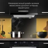 Вытяжка встраиваемая Hyundai HBH 6236 BG черный управление: кулисные переключатели (1 мотор)