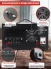 Стабилизатор напряжения Ресанта АСН-8000/1-ЭМ однофазный черный (63/1/7)