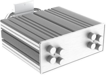 Устройство охлаждения(кулер) ID-Cooling SE-224-XTS ARGB WHITE Soc-AM5/AM4/1151/1200/1700 4-pin + 3-pin 29dB Al+Cu 650gr LED Ret