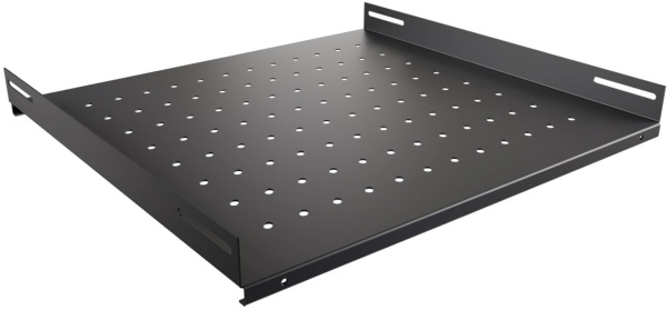 Полка стац. NTSS (NTSS-FS-600-BL) 1U 60кг. 19" 350мм черный (упак.:1шт)