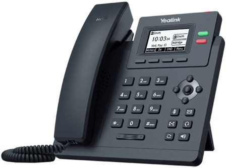 Телефон IP Yealink SIP-T31G черный