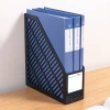 Лоток вертикальный Deli E9842 BLACK E9842 1отд. для бумаг черный пластик