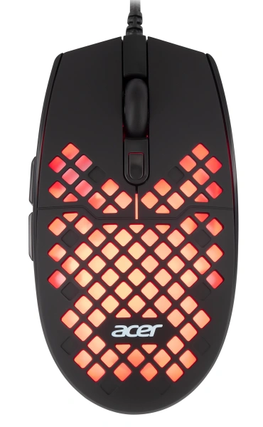 Мышь Acer OMW134 черный оптическая (3200dpi) USB (5but)