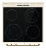 Плита Электрическая Gorenje GECS6B70CLI бежевый стеклокерамика (без крышки)