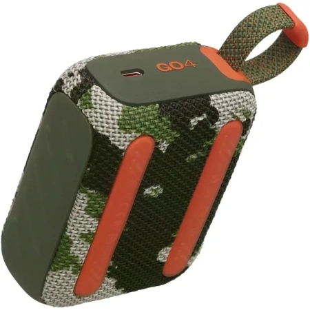Колонка порт. JBL GO 4 камуфляж 4.2W 1.0 BT 850mAh (JBLGO4SQUAD)