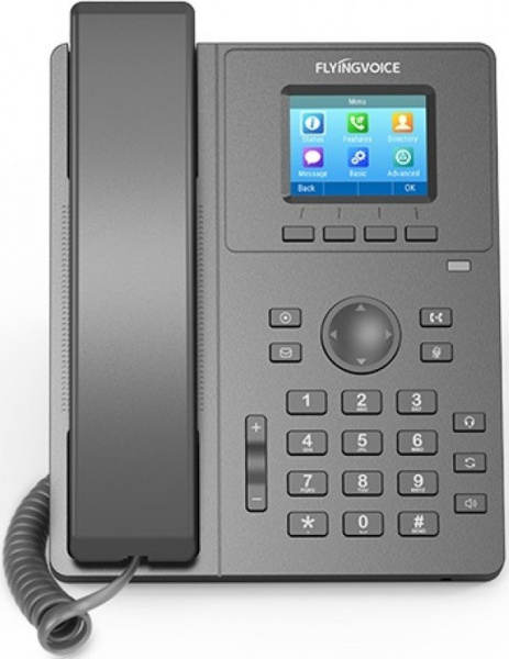 Телефон IP Flyingvoice P11G серый (упак.:1шт)