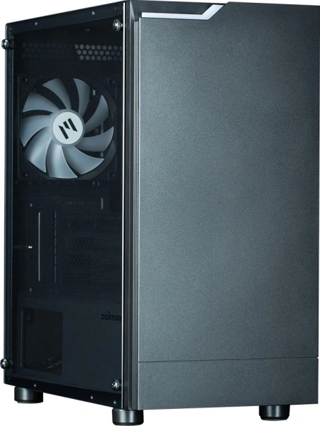 Корпус Zalman ZM-T4 Plus черный без БП mATX 6x120mm 1x140mm 1xUSB2.0 2xUSB3.0 audio bott PSU