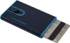 Набор подарочный мужской Piquadro Blue Square CUBOX15B2R/BLU2 ремень/чехол для кредитных карт синий натур.кожа