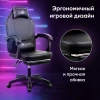 Кресло игровое Оклик Cooldown черный сиденье черный искусст.кожа/сетка с подголов. крестов. пластик