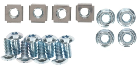 Фиксатор полки Lanmaster TWT-CB-SFIX-SET черный (упак.:2шт)