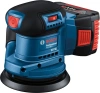 Эксцентриковая шлифмашина Bosch GEX 185-Li D125мм аккум. (06013A5020)
