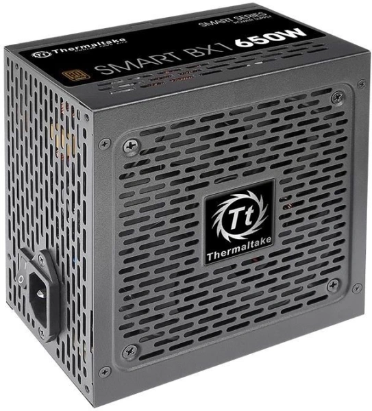 Блок питания Thermaltake ATX 650W Smart BX1 SE 80+ bronze 24pin APFC 120mm fan color LED 6xSATA RTL