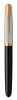 Ручка перьев. Parker 51 Premium (CW2169030) Black St.Steel GT F сталь нержавеющая подар.кор.
