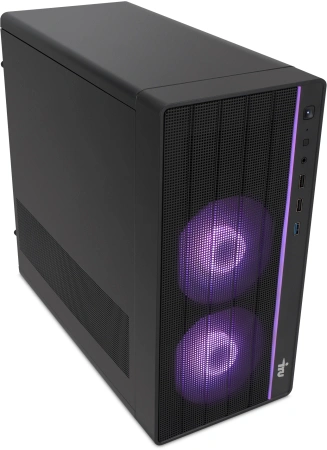 ПК IRU Game 510H6SEA MT Ryzen 5 5600 (3.5) 32Gb SSD512Gb RTX4060 8Gb Free DOS GbitEth 500W черный (2073977)
