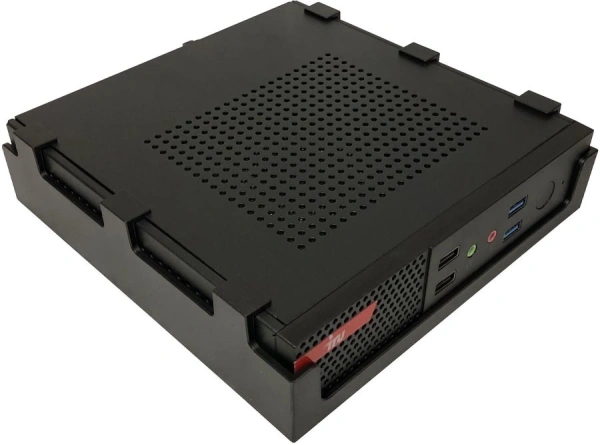 ПК IRU Опал 312 slim PG G6400 (4) 8Gb SSD256Gb UHDG 610 Free DOS GbitEth 90W черный (1988453)