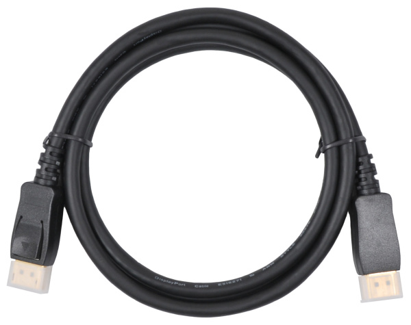 Кабель аудио-видео Buro DisplayPort (m)/DisplayPort (m) 1.5м. черный (BHP-DPP-1.4-1.5)