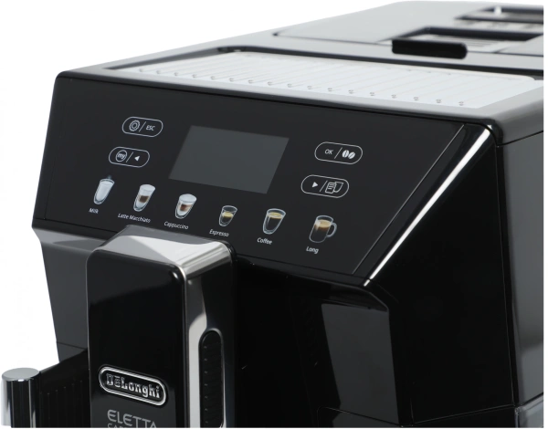 Кофемашина Delonghi Eletta Cappuccino Evo ECAM46.860.B 1450Вт черный/серебристый